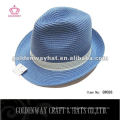 Venta caliente !!! Sombrero de Fedora de paja de papel de diseño de moda